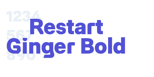Restart Ginger Bold-font-download