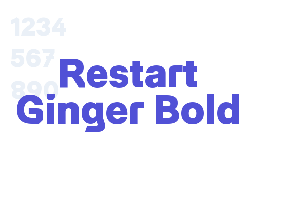 Restart Ginger Bold