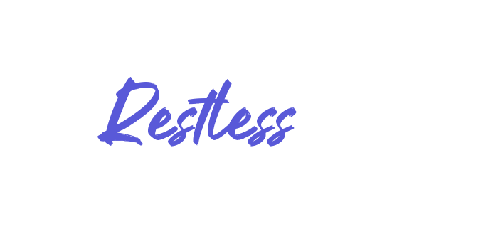 Restless Font Download