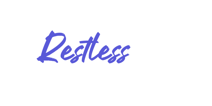 Restless Font