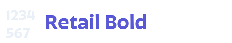 Retail Bold-related font