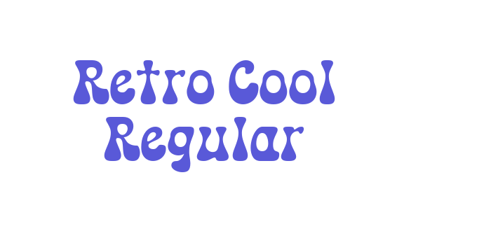 Retro Cool Regular Font Download