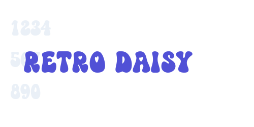 Retro Daisy-font-download