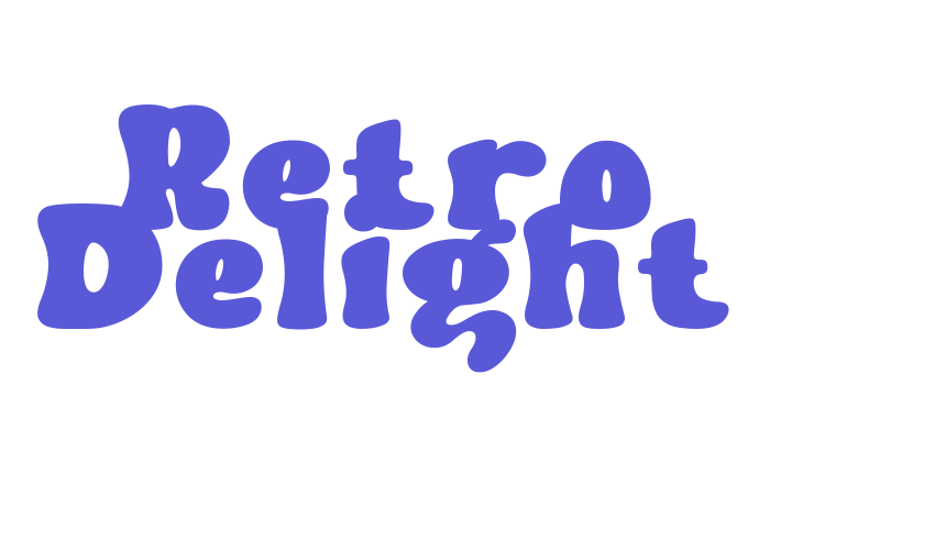 Retro Delight Font Download