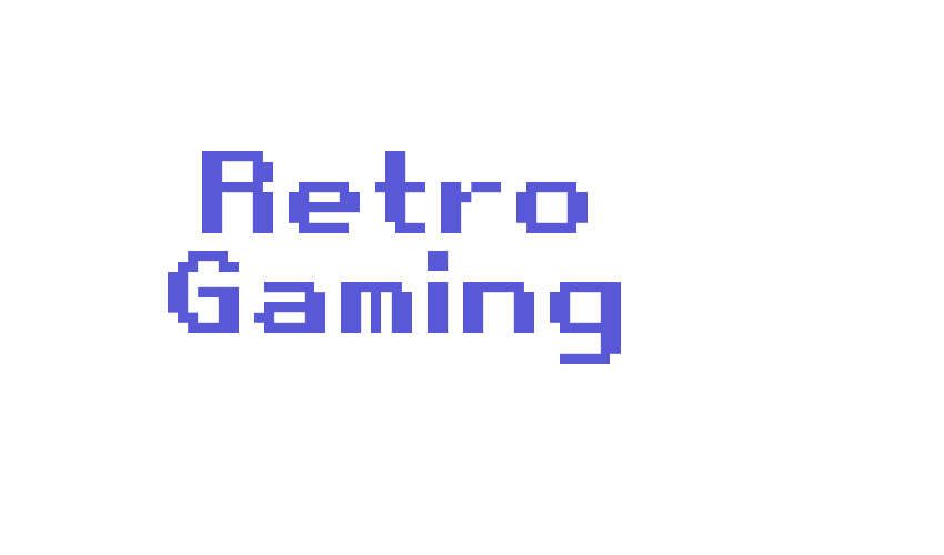 Retro Gaming Font Download