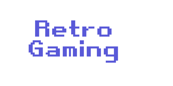 Retro Gaming Font Download