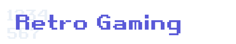 Retro Gaming-related font