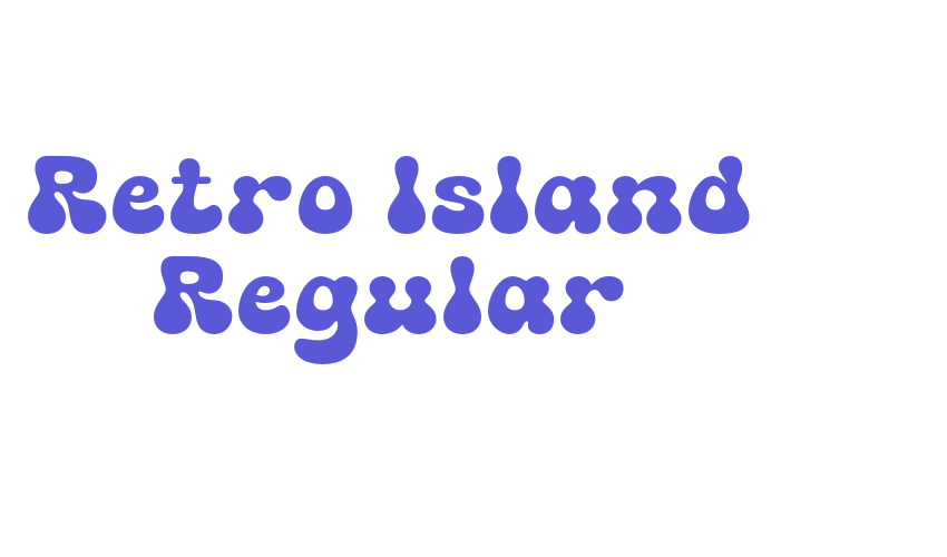 Retro Island Regular Font Download