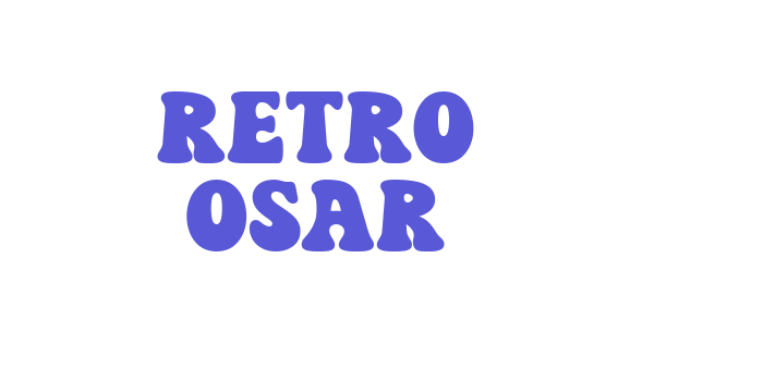 Retro Osar Font Download