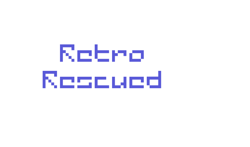 Retro Rescued Font Download