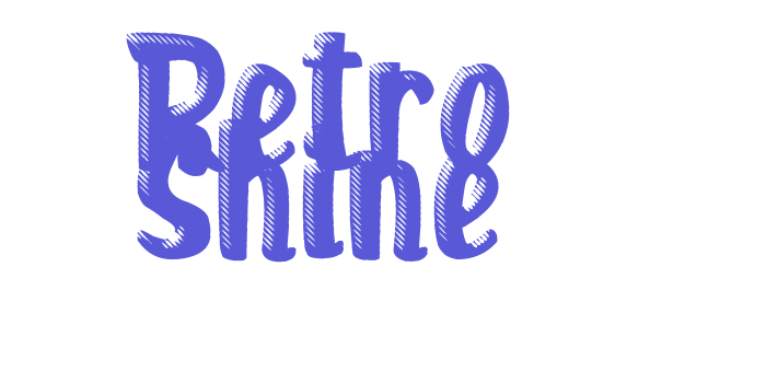 Retro Shine Font Download