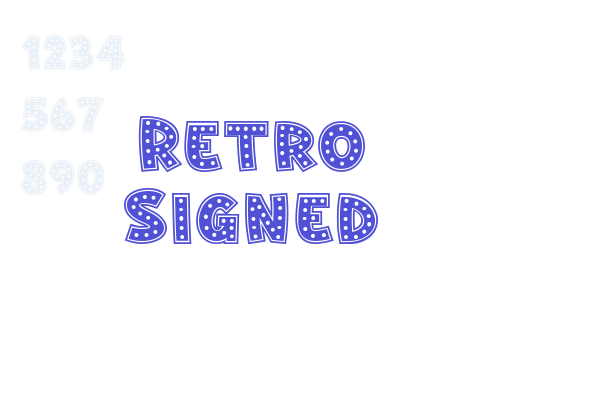 Retro Signed