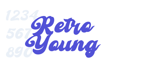 Retro Young-font-download