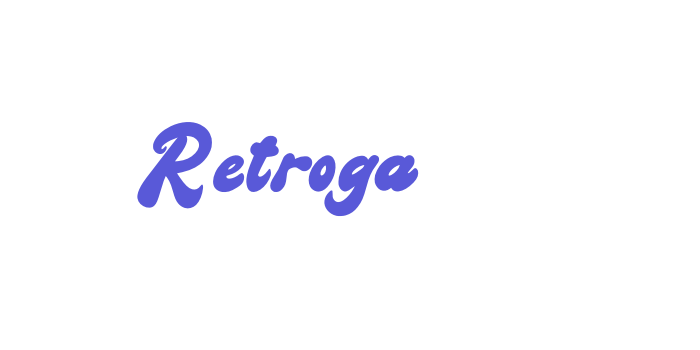 Retroga Font