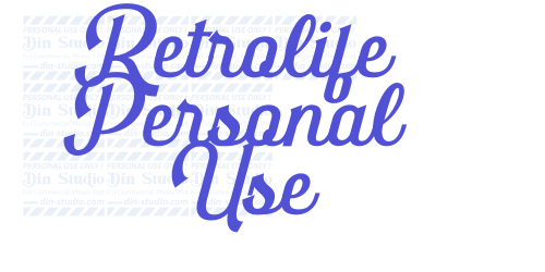 Retrolife Personal Use-font-download