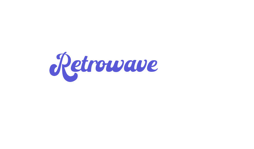 Retrowave Font