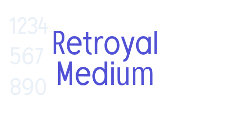 Retroyal Medium-font-download