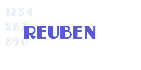 Reuben font free