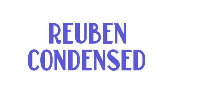 Reuben Condensed Font