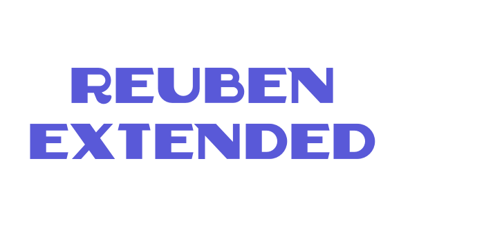 Reuben Extended Font Download