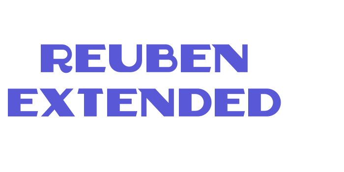 Reuben Extended Font