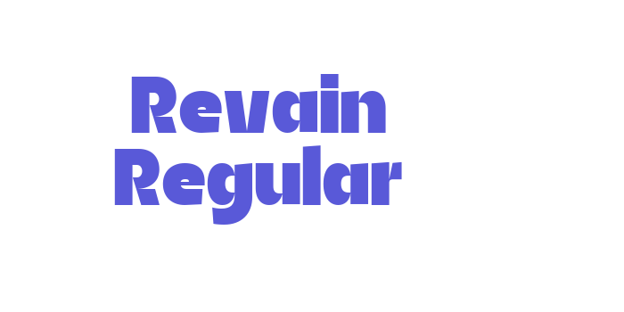 Revain Regular Font Download