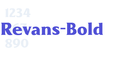Revans-Bold-font-download