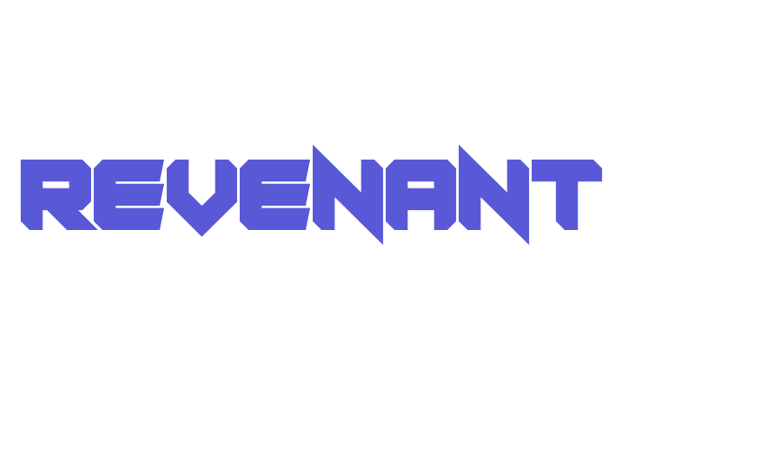 Revenant Font