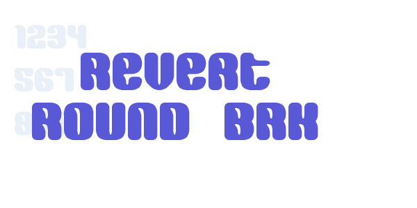 Revert Round BRK font