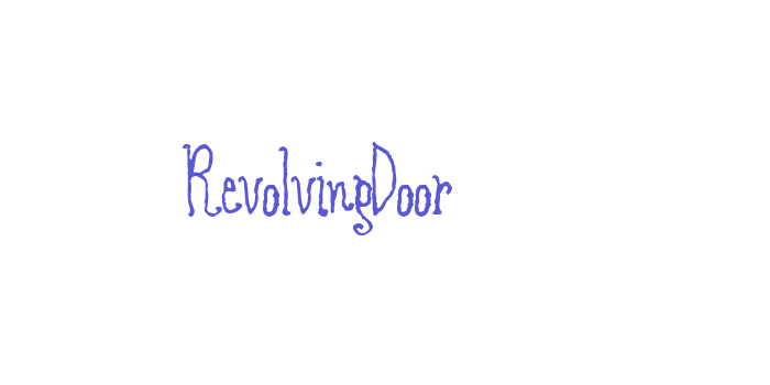 RevolvingDoor Font Download