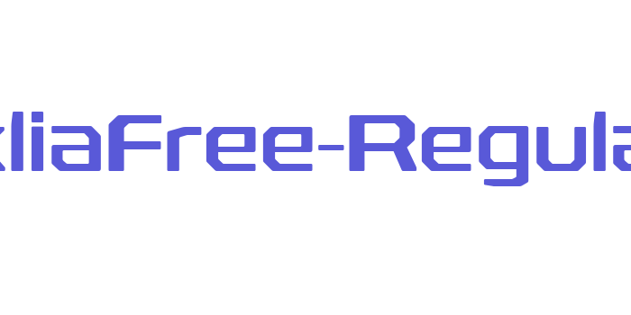 RexliaFree-Regular Font Download