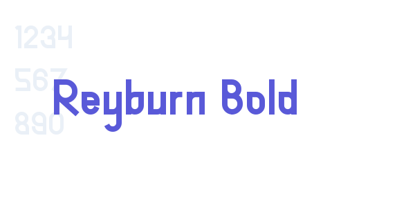 Reyburn Bold font free