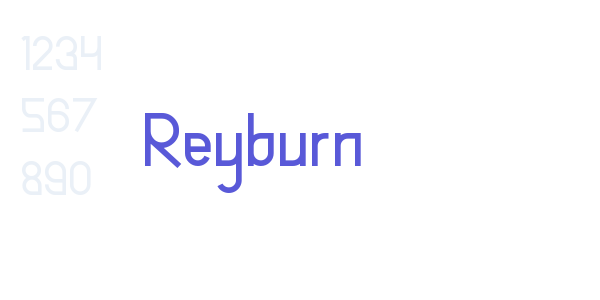 Reyburn font free