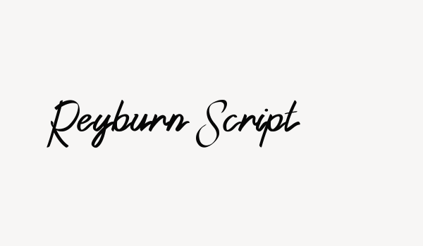 Reyburn Script Font