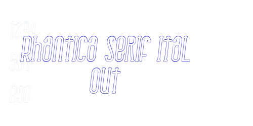 Rhantica Serif Ital Out-font-download
