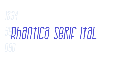 Rhantica Serif Ital-font-download
