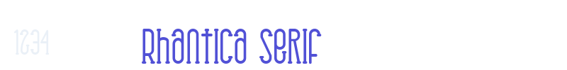 Rhantica Serif-font
