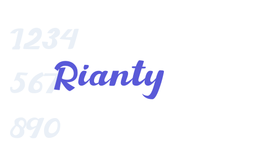 Rianty Font