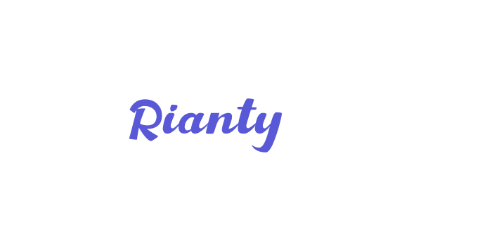 Download Rianty Font