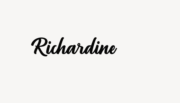 Richardine font download