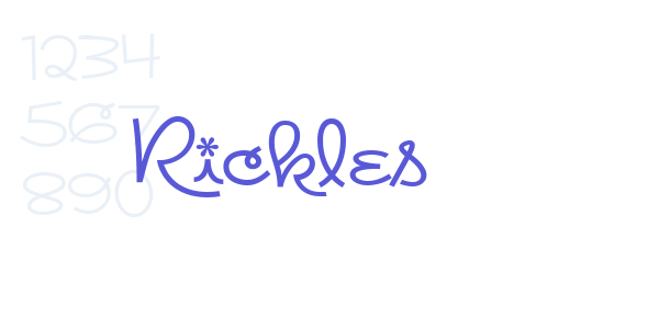 Rickles font free