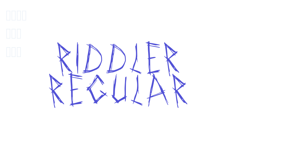 Riddler Regular-font-download