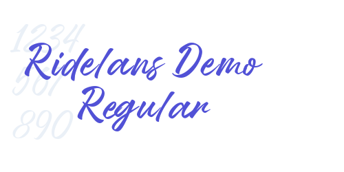 Ridelans Demo Regular-font-download