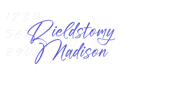 Rieldstomy Madison font free