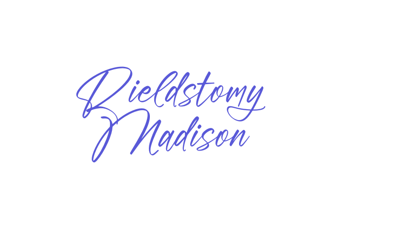 Rieldstomy Madison Font