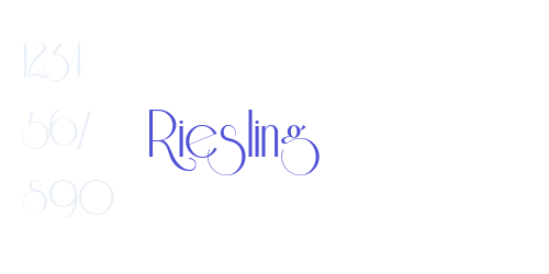 Riesling-font-download