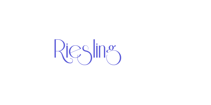 Riesling Font