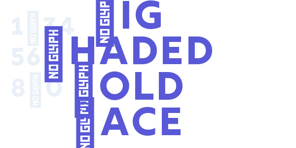 Rig Shaded Bold Face font free