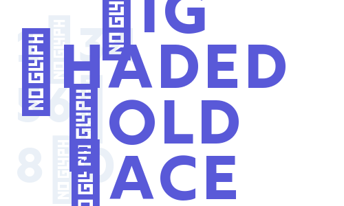 Rig Shaded Bold Face Font Download