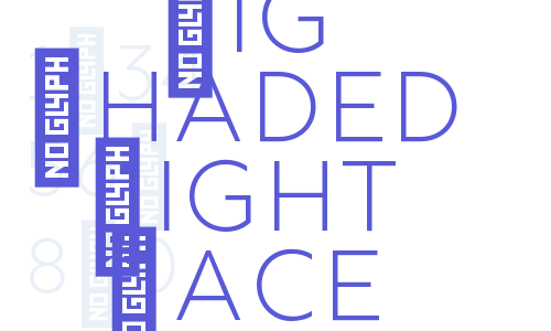 Rig Shaded Light Face Font Download